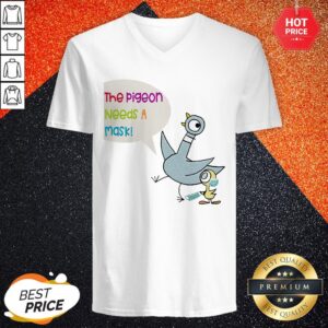 Alternative view of Premium Duck The Pigeon Needs A Mask Shirt
