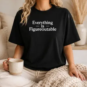 Alternative view of Premium Everything Is Figureoutable Shirt