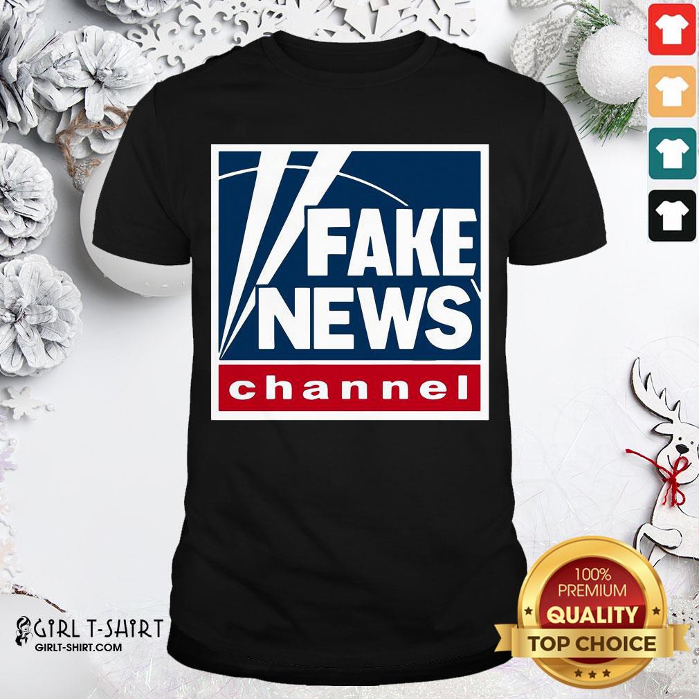 Premium Fake News Channel Shirt