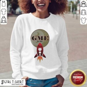 Alternative view of Premium GameStonk GME to the Moon Shirt