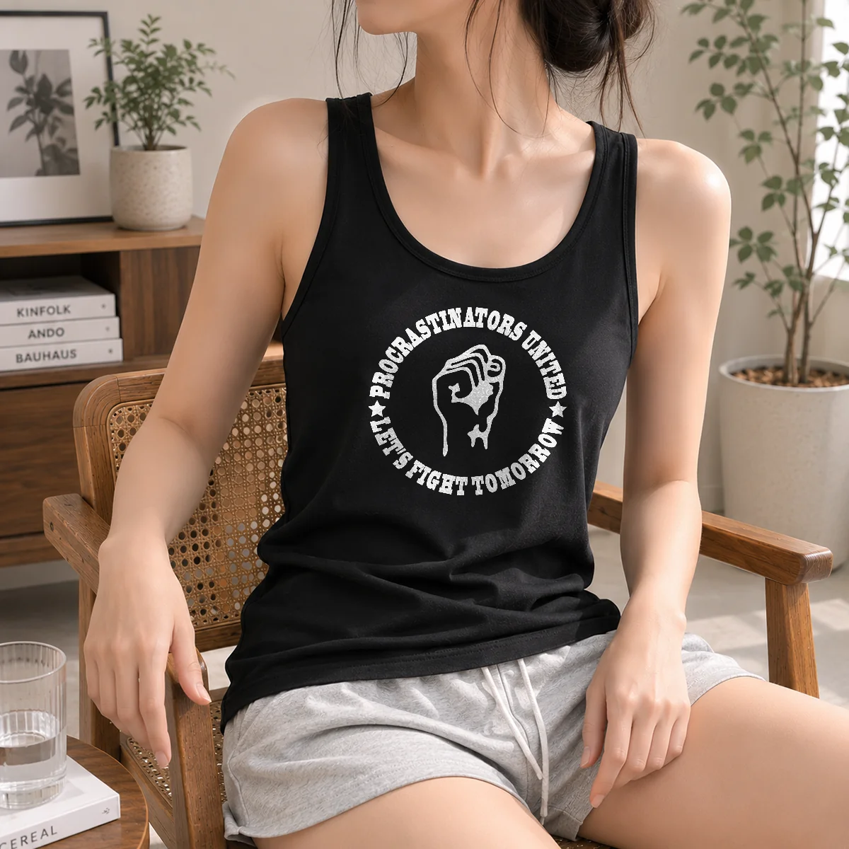 Premium Good Procrastinators Union Let's Fight Tomorrow Geek Shirt - Image 3