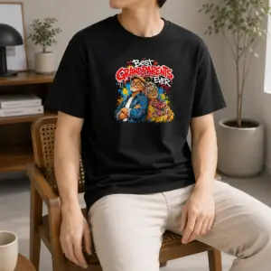 Premium Grandparents Day Best Grandparents Ever Graffiti Shirt