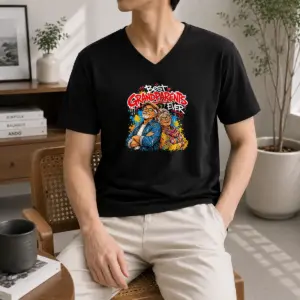 Alternative view of Premium Grandparents Day Best Grandparents Ever Graffiti Shirt