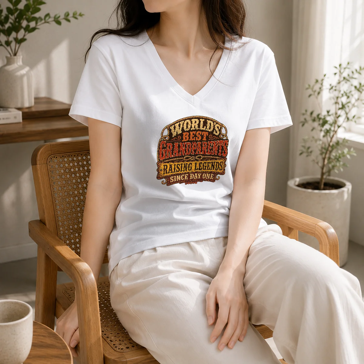 Premium Grandparents Day Western Vintage Pride Shirt - Image 2