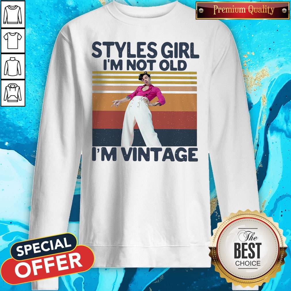 Premium Harry Styles Girl I’m Not Old I’m Vintage Shirt - Image 5