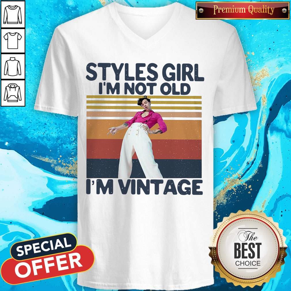 Premium Harry Styles Girl I’m Not Old I’m Vintage Shirt - Image 3