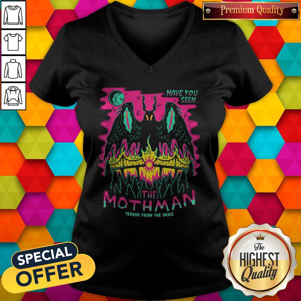 Premium Have You Seen The Mothman Terror From The Skies Official Shirt - Image 3