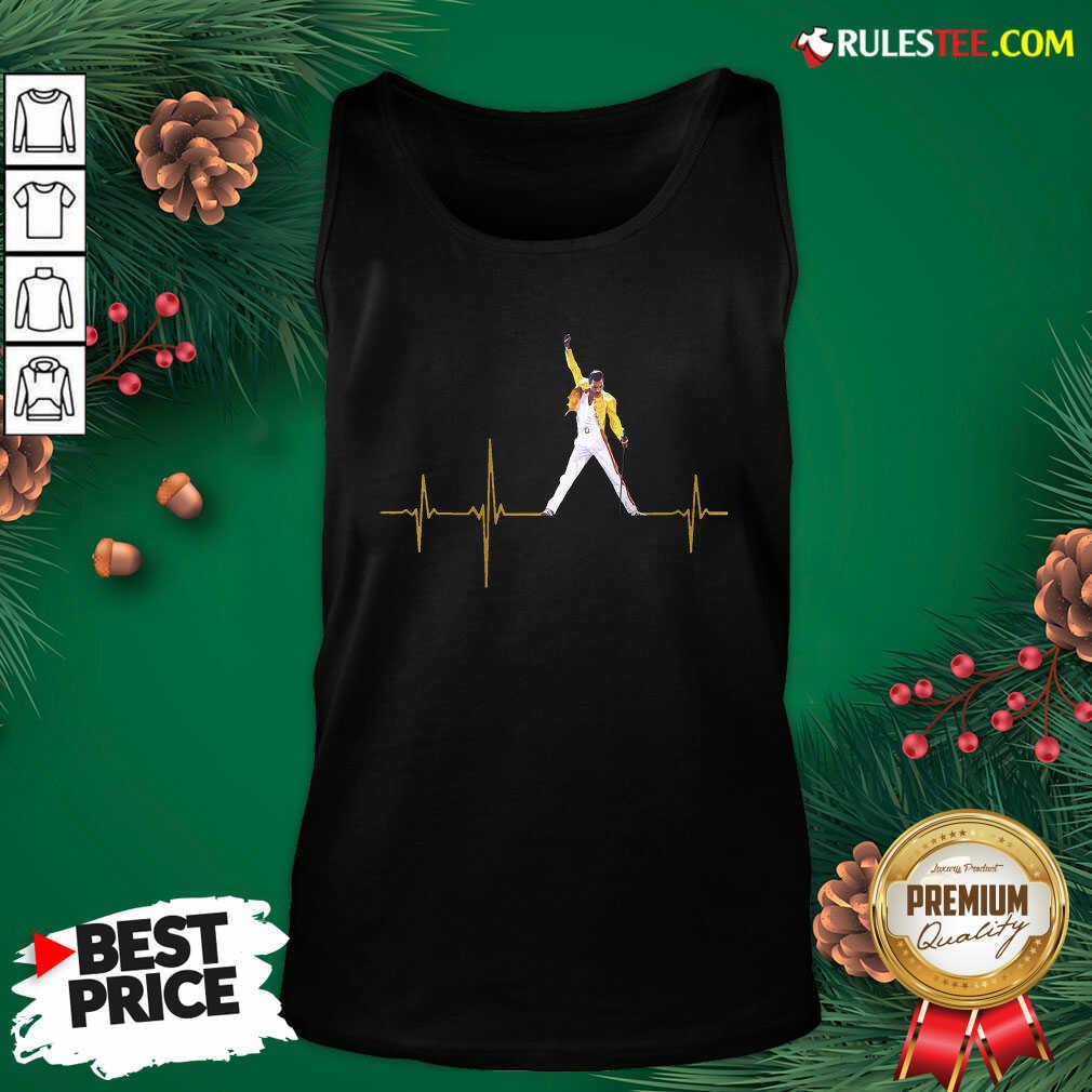 Premium Heartbeat Freddie Mercury Shirt - Image 4