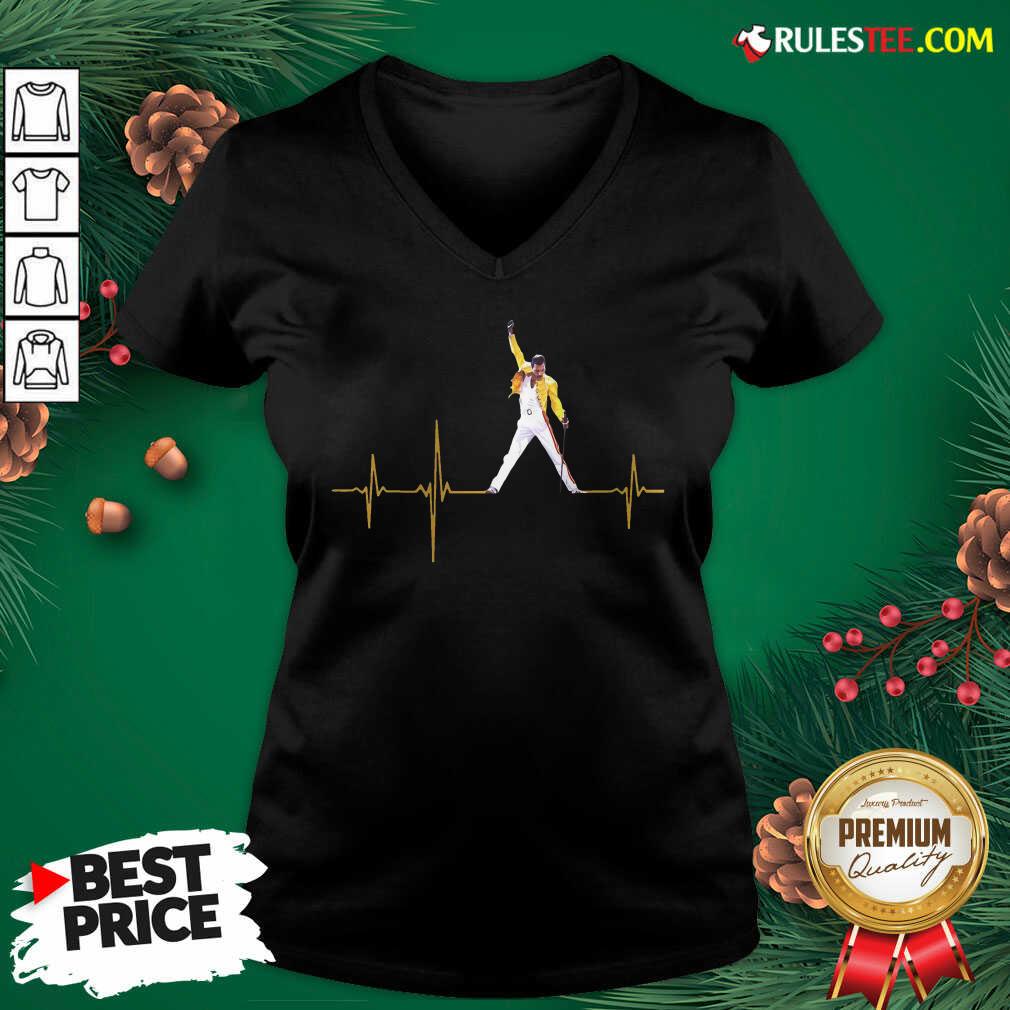 Premium Heartbeat Freddie Mercury Shirt - Image 3