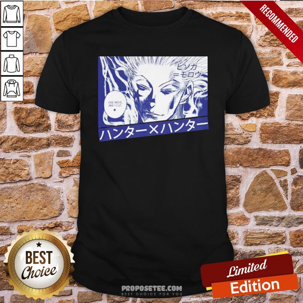 Premium Hisoka X Gon One More And I Cut Shirt