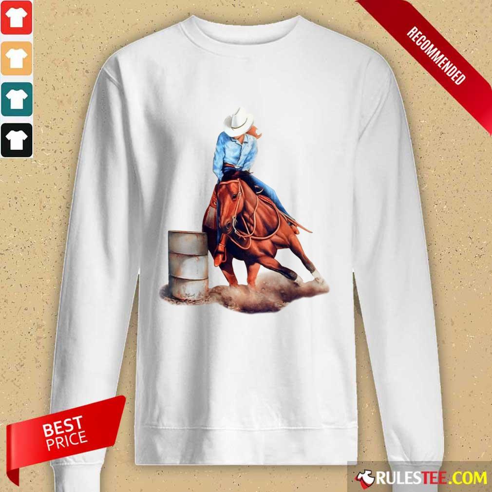 Premium Horse Girl Race 2021 Shirt - Image 2