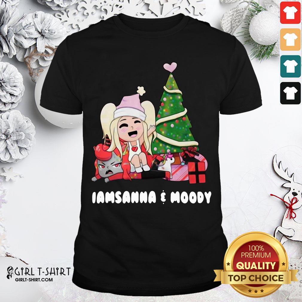 Premium I Am Sanna And Moody Christmas Shirt