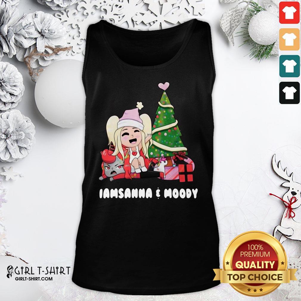 Premium I Am Sanna And Moody Christmas Shirt - Image 2