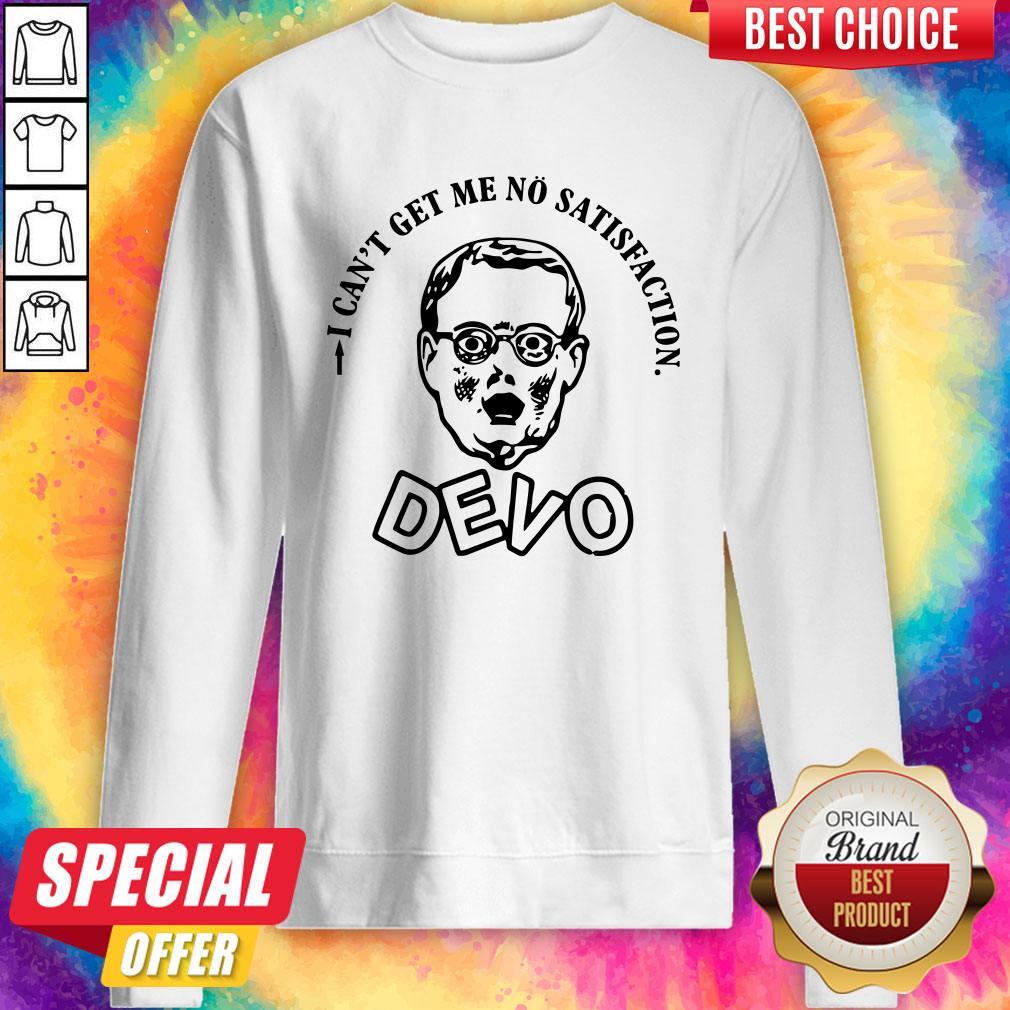 Premium I Can Get Me No Satisfaction Devo Shirt - Image 2