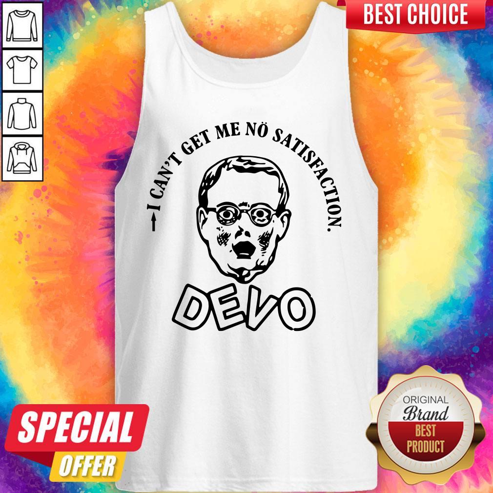 Premium I Can Get Me No Satisfaction Devo Shirt - Image 4