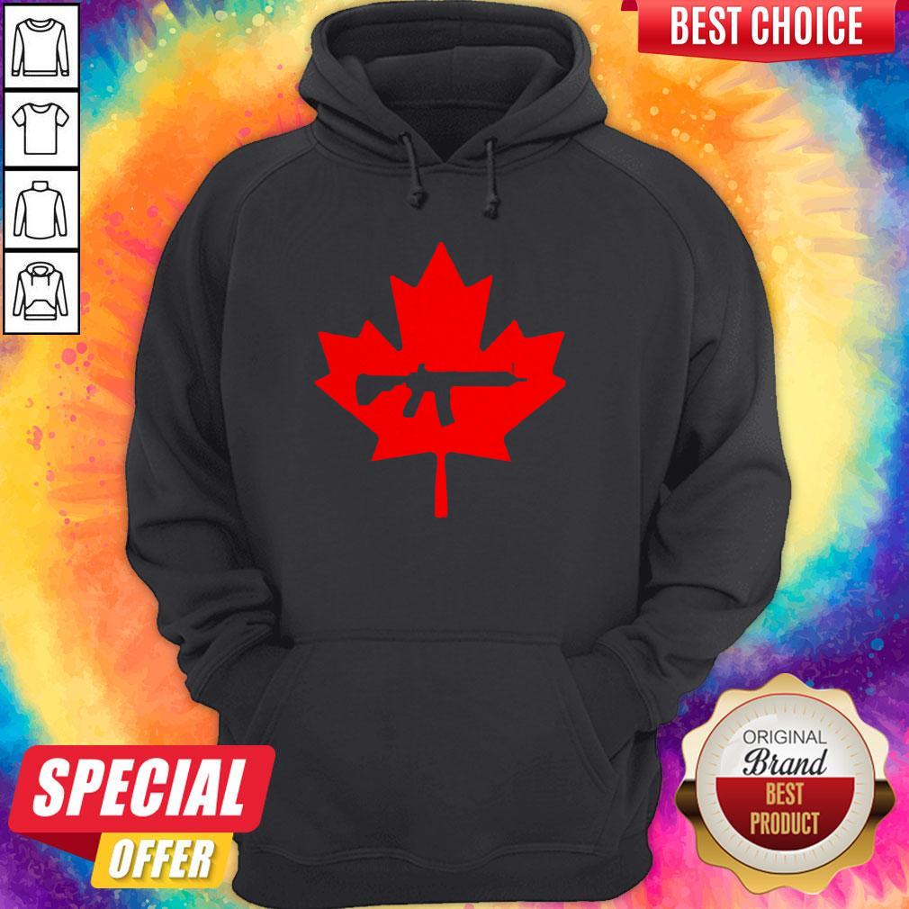 Premium I Like Black Canada Kalashnikov Rifle Shirt - Image 5