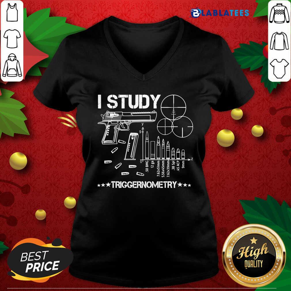 Premium I Studied Triggernometry Gun Shirt - Image 3