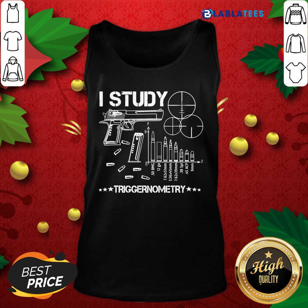 Premium I Studied Triggernometry Gun Shirt - Image 4