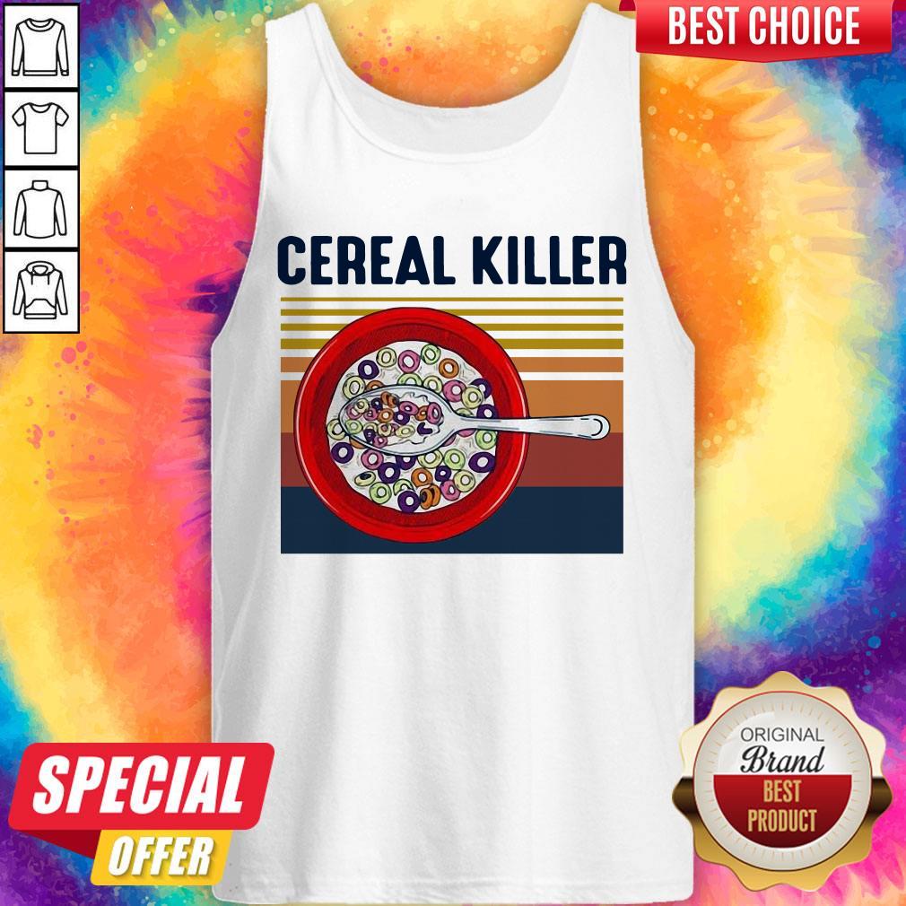 Premium I Want Cereal Killer Vintage Shirt - Image 3