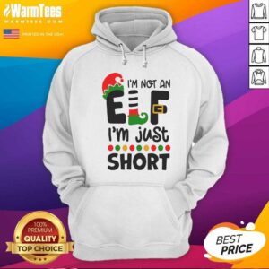 Alternative view of Premium I’m Not An Elf I’m Just Short Shirt