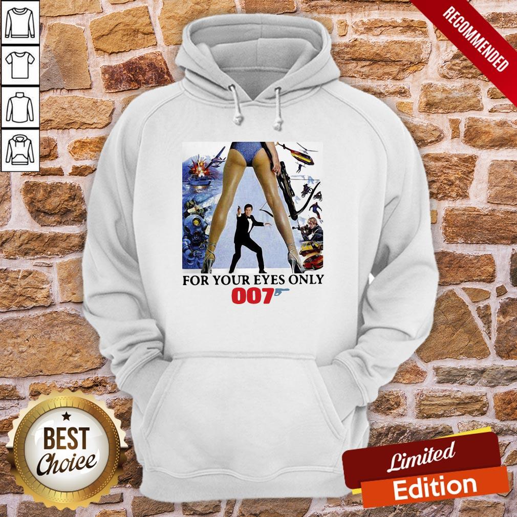 Premium James Bond 007 For Your Eyes Only Retro Vintage 1970’s Movie Shirt - Image 4