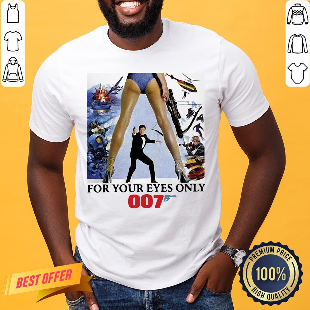 Premium James Bond 007 For Your Eyes Only Retro Vintage 1970’s Movie Shirt