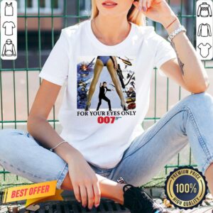 Alternative view of Premium James Bond 007 For Your Eyes Only Retro Vintage 1970’s Movie Shirt