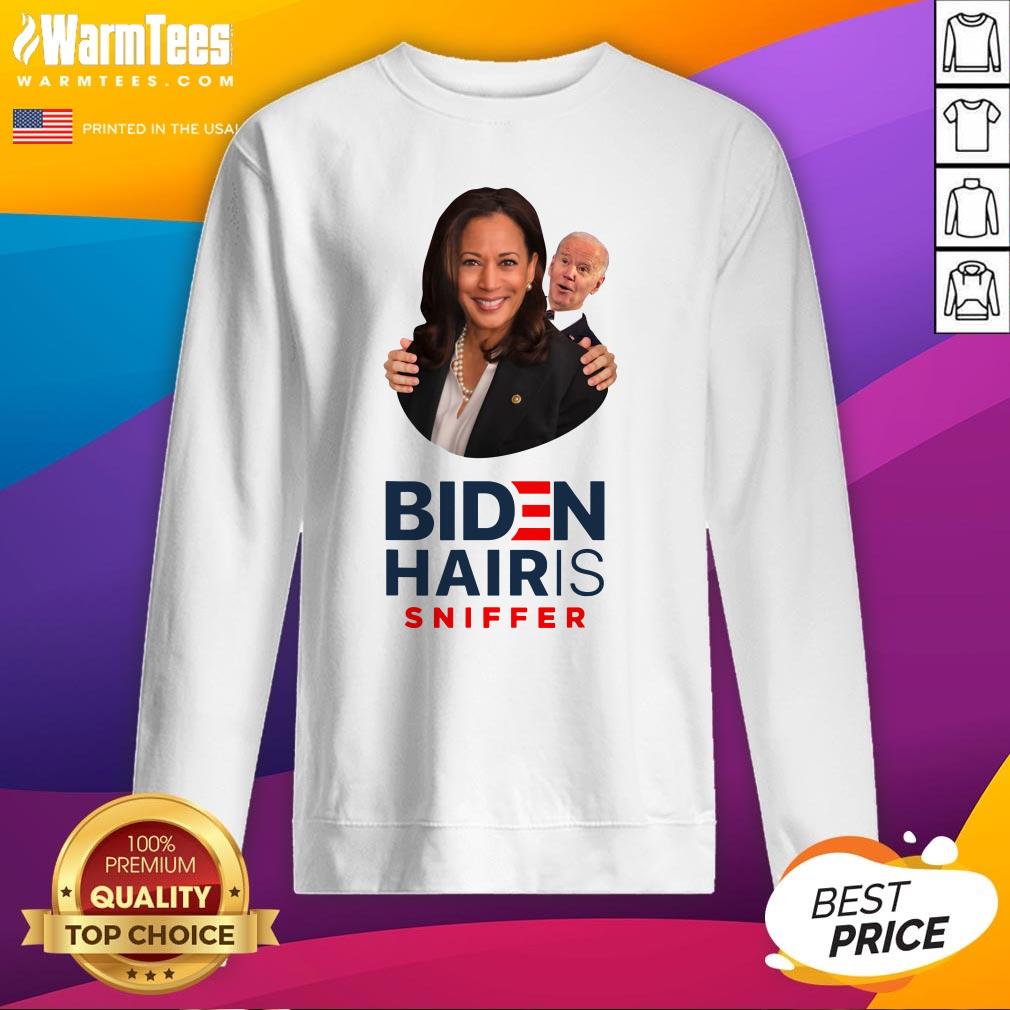 Premium Joe Biden Hair Sniffer Kamala Harris Shirt - Image 4