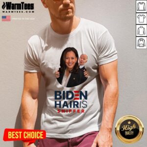 Alternative view of Premium Joe Biden Hair Sniffer Kamala Harris Shirt