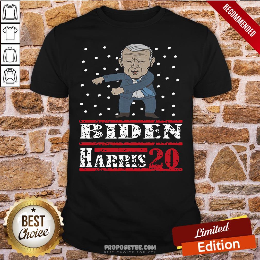 Premium Joe Biden Kamala Harris 2020 Dabbing Ugly Christmas Shirt