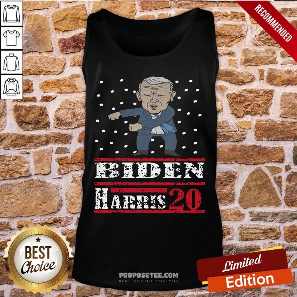 Premium Joe Biden Kamala Harris 2020 Dabbing Ugly Christmas Shirt - Image 3