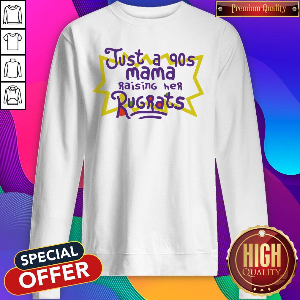 Premium Just A 90s Mama Raising Her Rugrats Shirt - Image 4