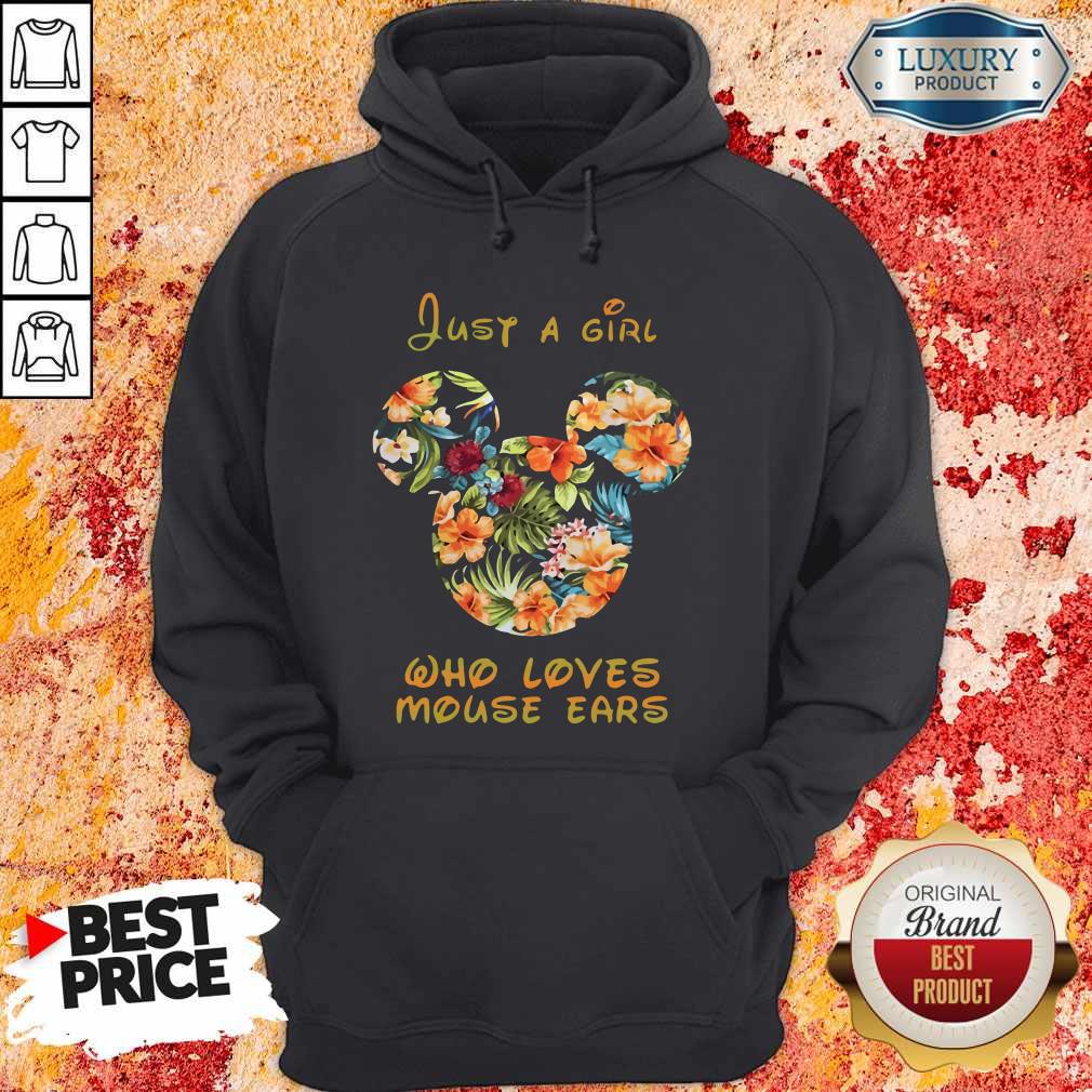 Premium Just A Girl Who Loves Mouse Ears Shirt - Image 5