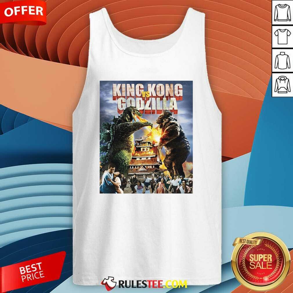 Premium Kaiju Battle King And Kong Godzilla Shirt - Image 4