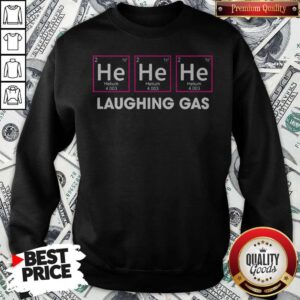 Alternative view of Premium Laughing Gas Helium He Shirt