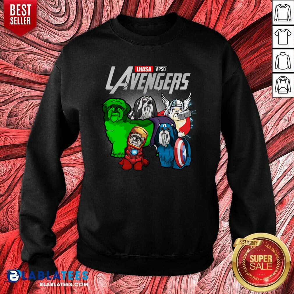 Premium Lhasa Apso Marvel Avengers LAvengers shirt - Image 4