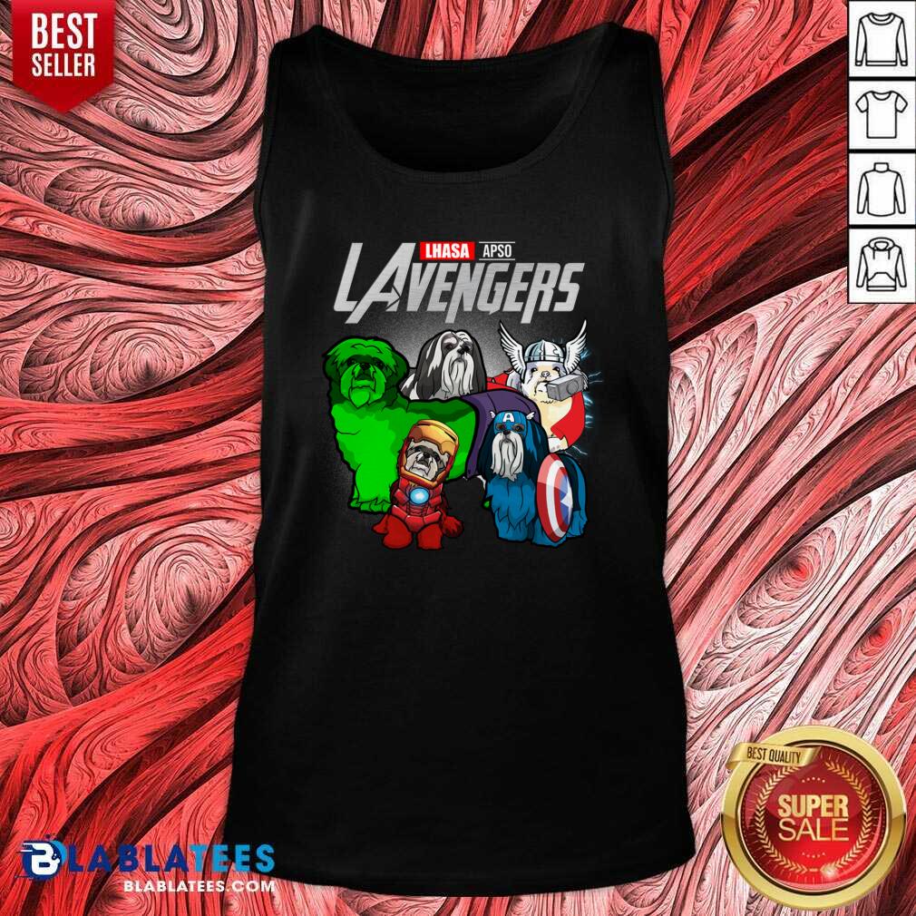 Premium Lhasa Apso Marvel Avengers LAvengers shirt - Image 3