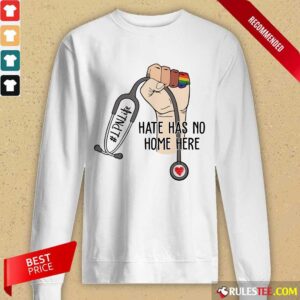 Alternative view of Premium LNP Life Hate Has No Home Here Shirt