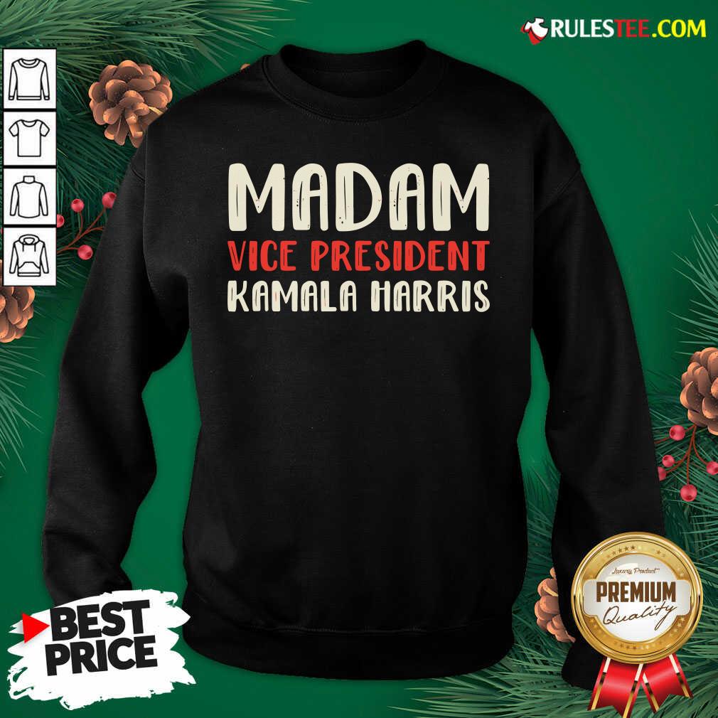 Premium Madam Vice President Kamala Harris Shirt - Image 5