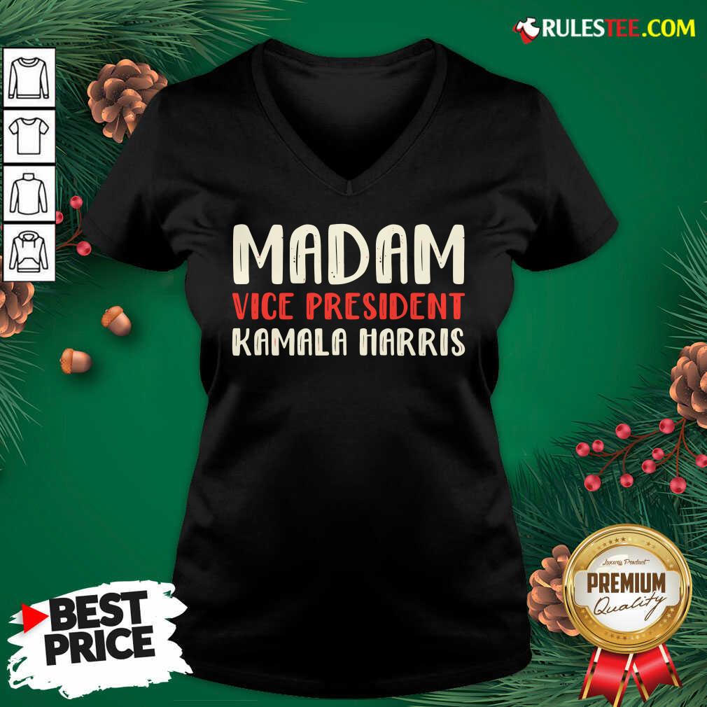 Premium Madam Vice President Kamala Harris Shirt - Image 3