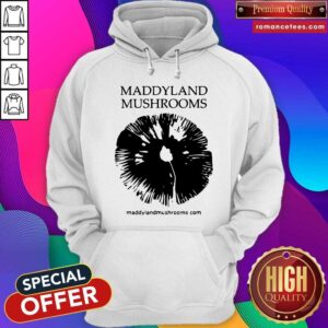 Alternative view of Premium Maddyland Mushrooms With Black Image Shirt