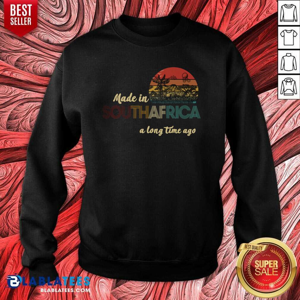 Premium Made In South Africa A Long Time Ago Vintage Retro Shirt - Image 4