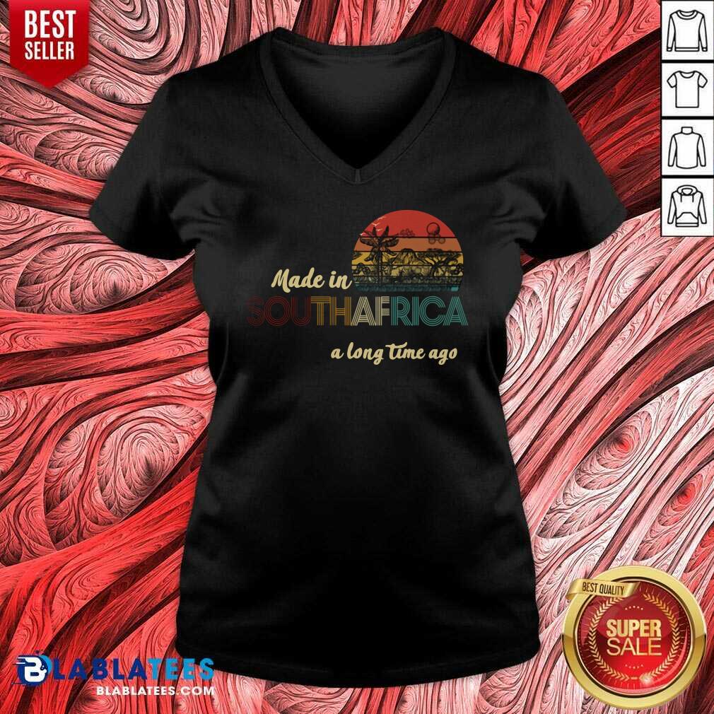Premium Made In South Africa A Long Time Ago Vintage Retro Shirt - Image 2