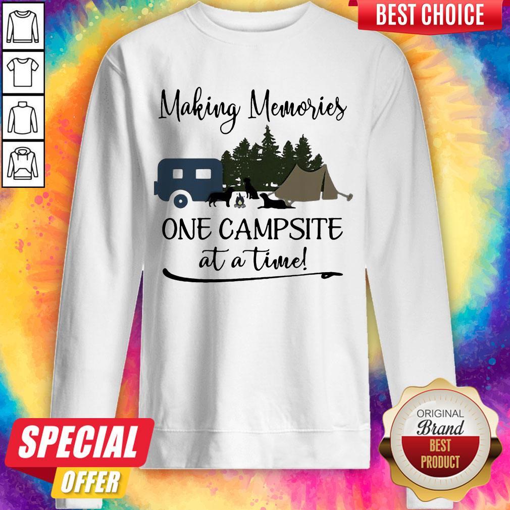 Premium Making Memories One Campsite At A Time Shirt - Image 4