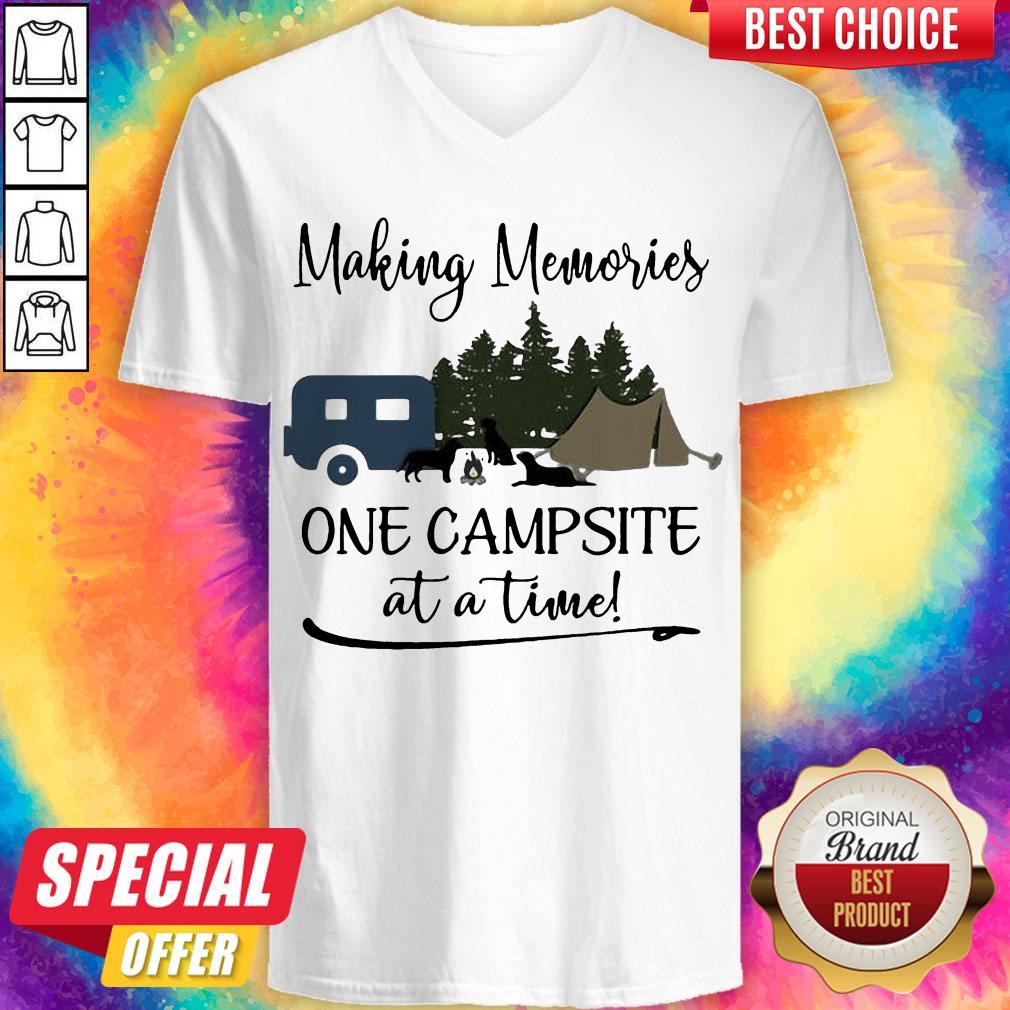 Premium Making Memories One Campsite At A Time Shirt - Image 2