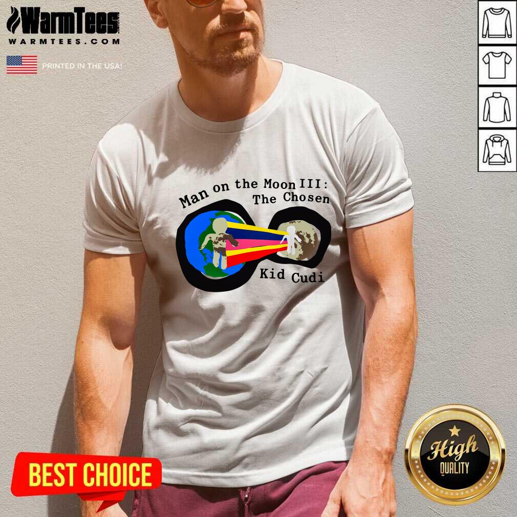 Premium Man On The Moon The Chosen Kid Cudi Shirt - Image 5