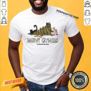 Premium Meowy Catmas Cole And Marmalade Ugly Christmas Shirt