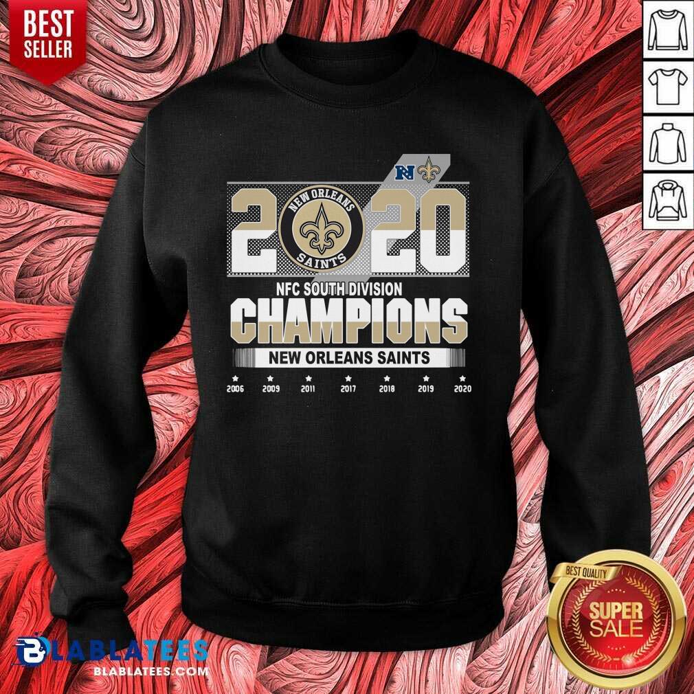 Premium New Orleans Saints NFC South Division Champions 2006 Shirt - Image 5