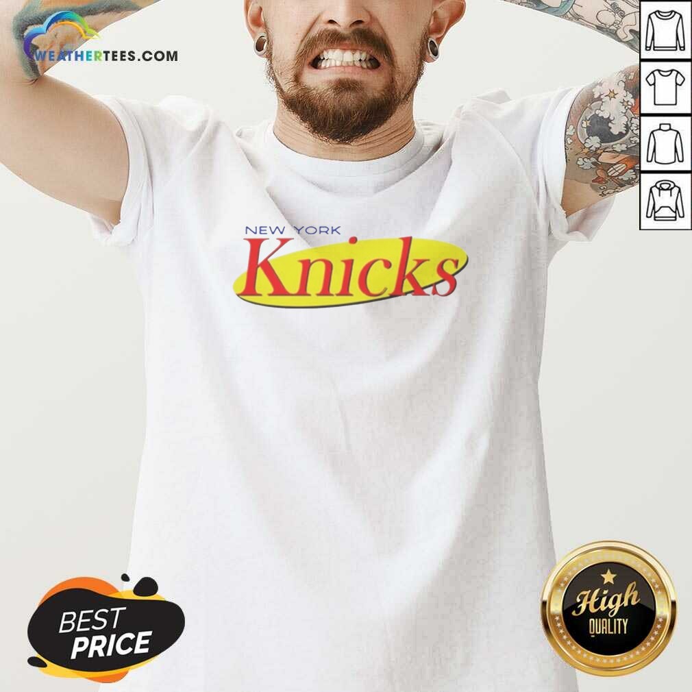 Premium New York Knicks Seinfeld Logo Shirt - Image 5