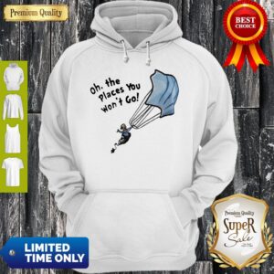 Alternative view of Premium Nurse Mask Oh The Places You Won't Go Shirt